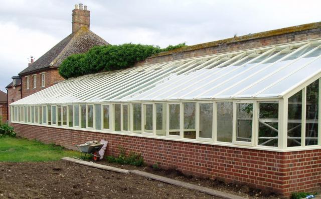 Greenhouse side view